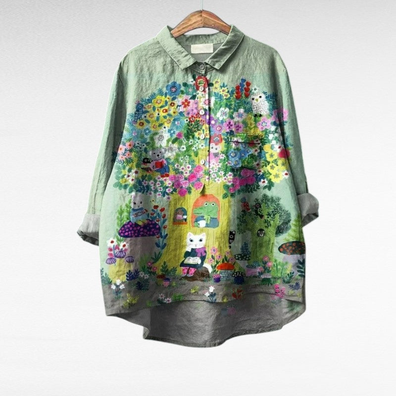 Lifora - Blouse Vintage à la Mode