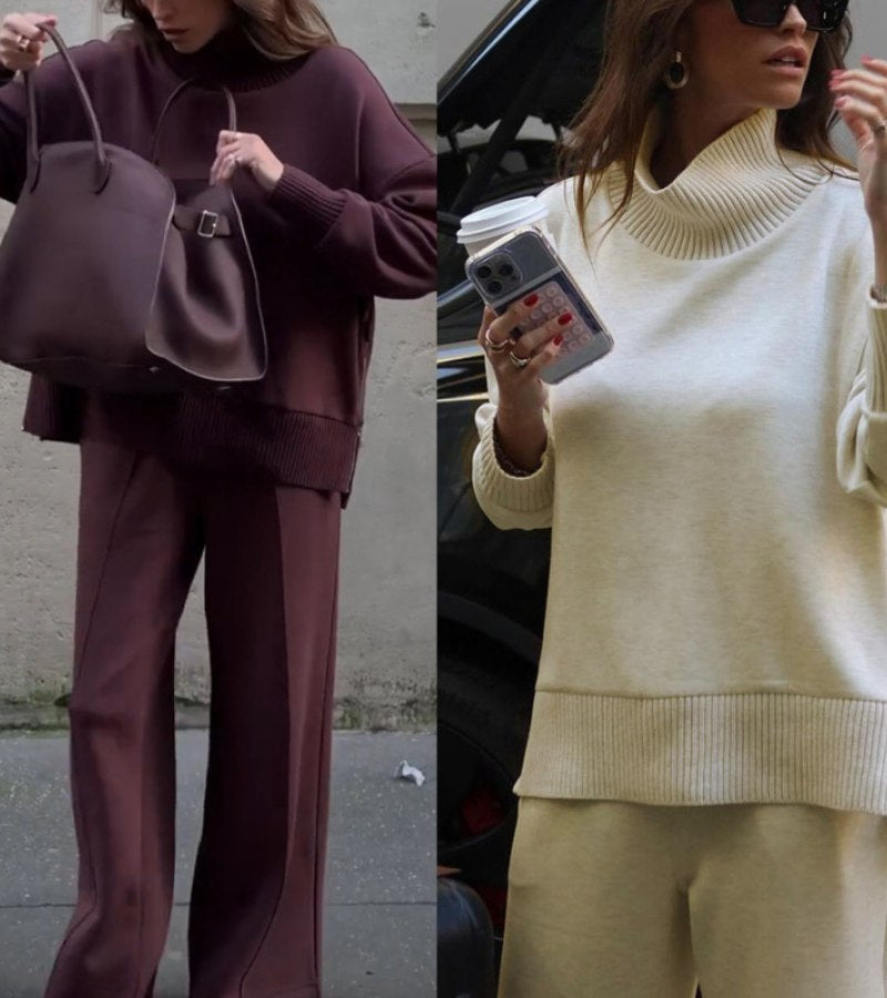 Clémence – Ansamblu tricotat elegant și versatil