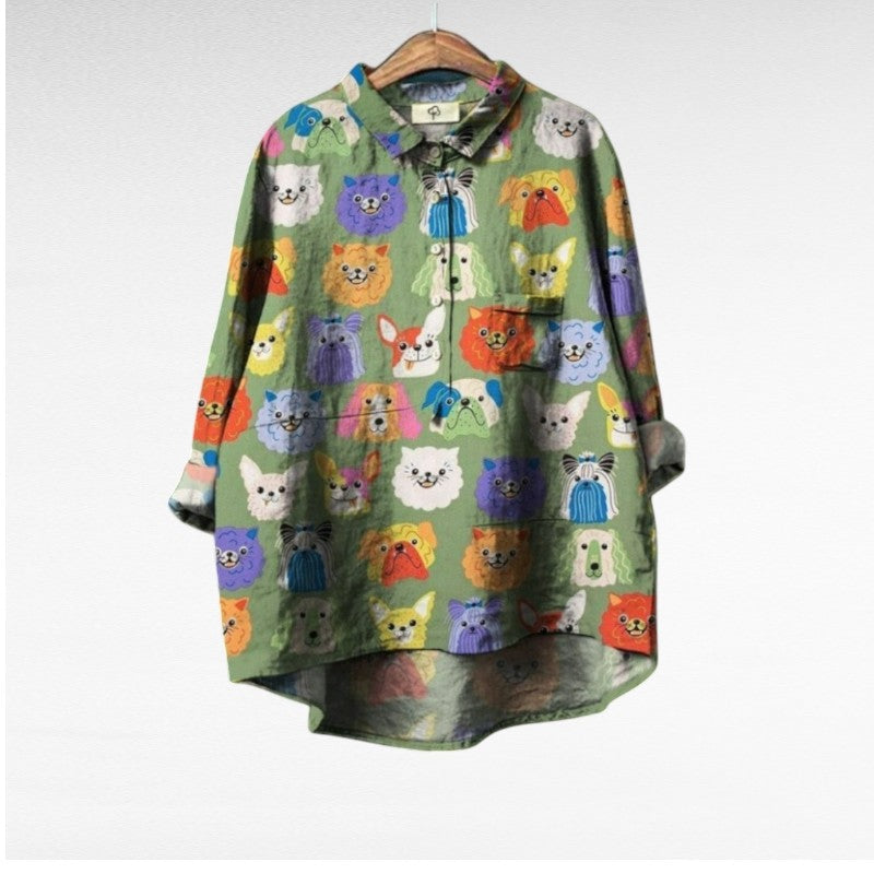 Lifora - Blouse Vintage à la Mode