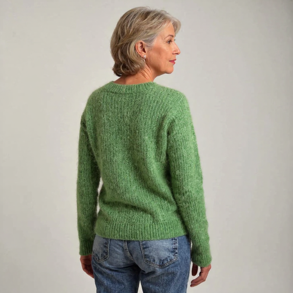 Cristina – Pulover islandez lucrat manual