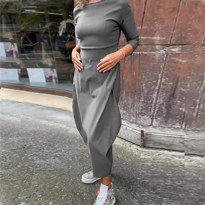 Cornelia – Rochie casual cu buzunare, confort și eleganță zilnică