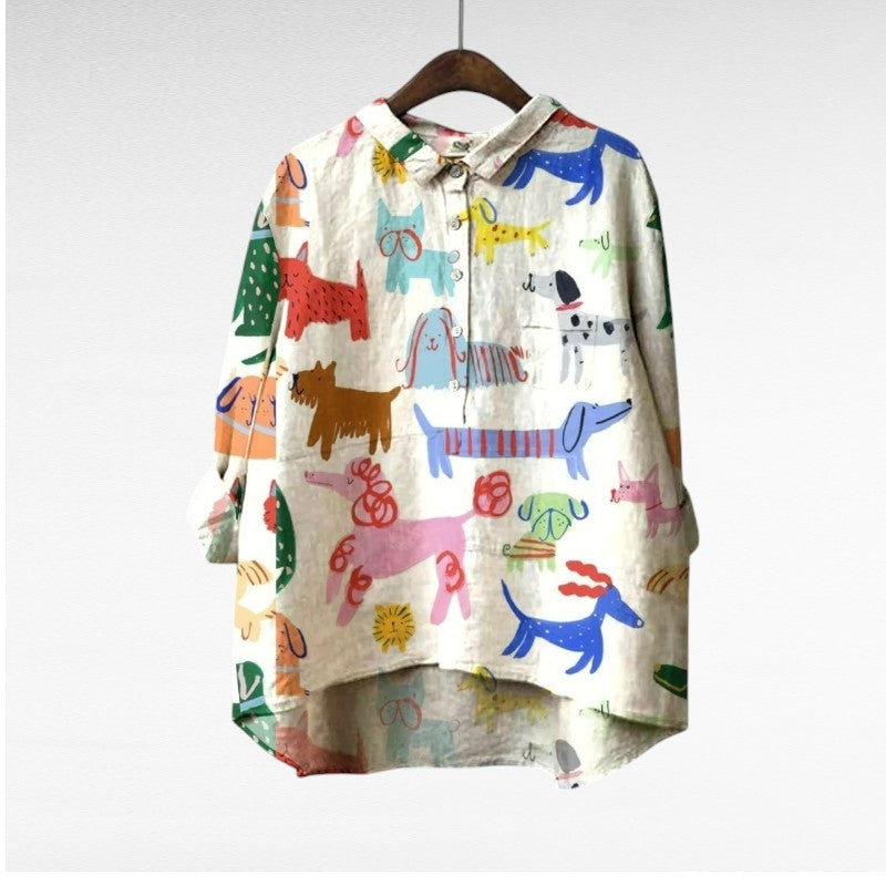 Lifora - Blouse Vintage à la Mode