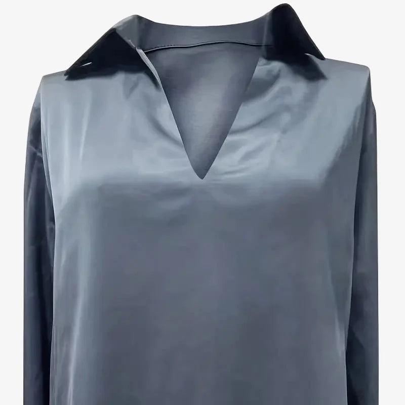 Claoria - Tricou de înaltă calitate cu decolteu în V