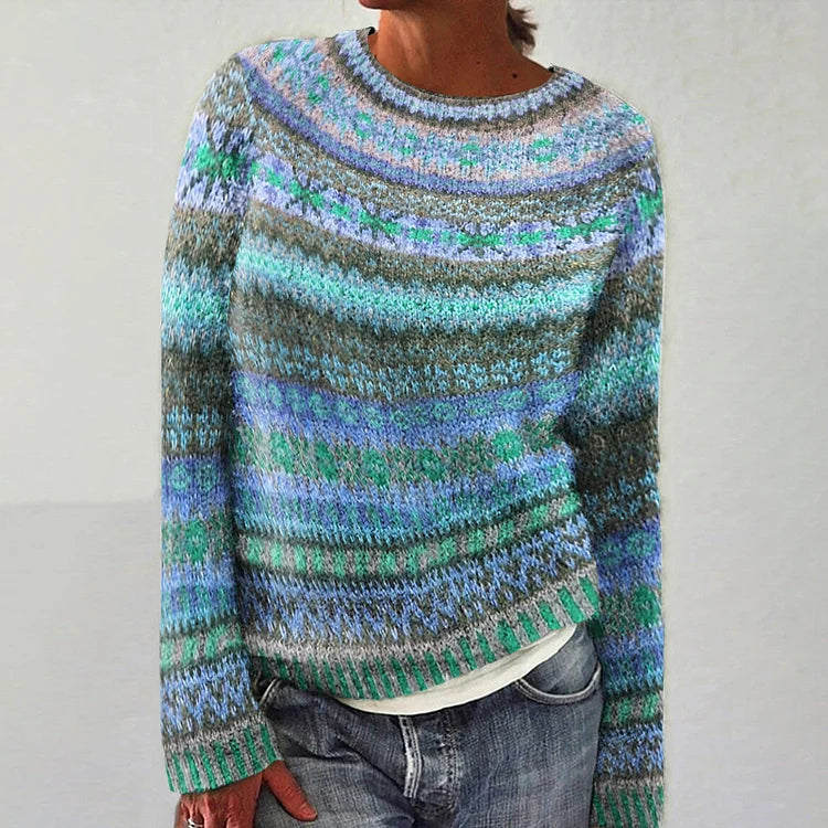 Larisa – Pulover islandez lucrat manual