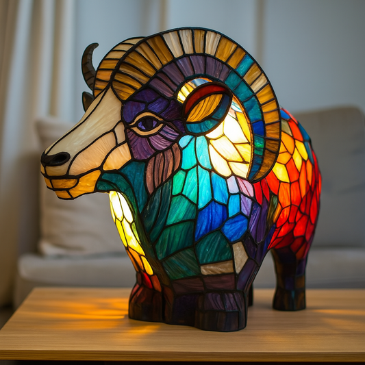Rocky – Lampă decorativă mozaic în formă de cățel