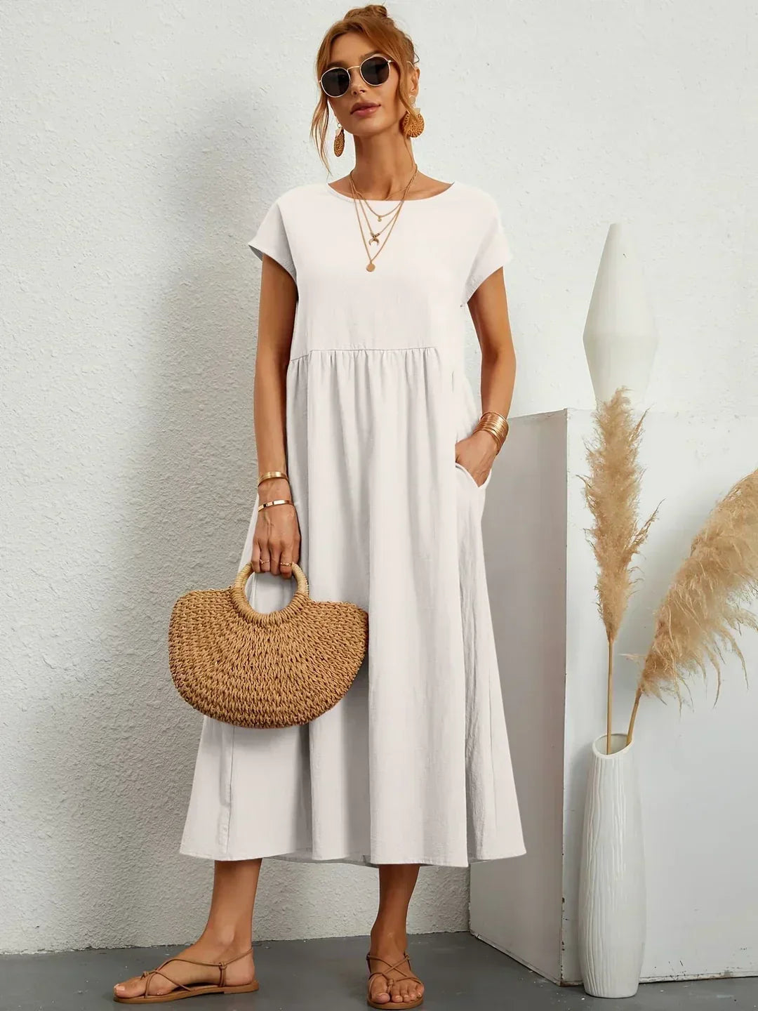 Cintia – Rochie lejeră, elegantă și versatilă