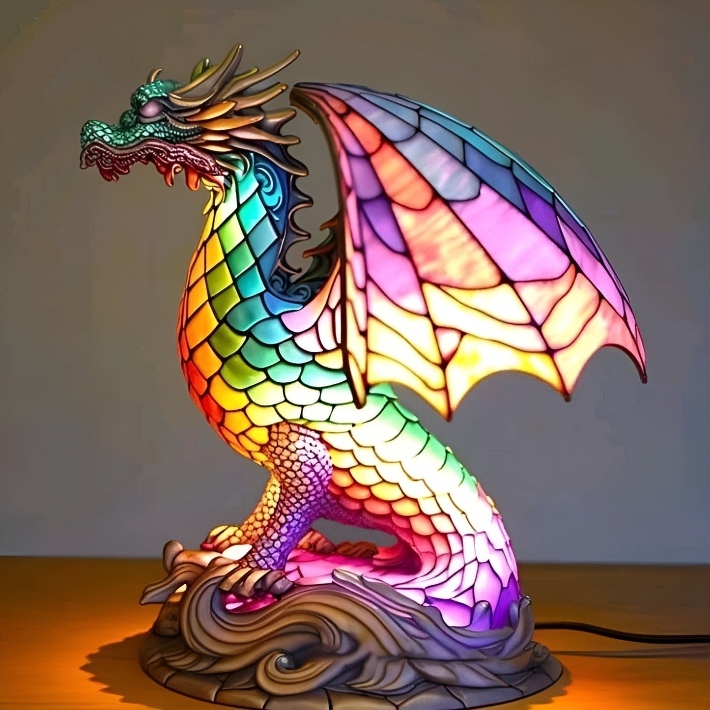 Dino – Lampă decorativă mozaic în formă de cățel