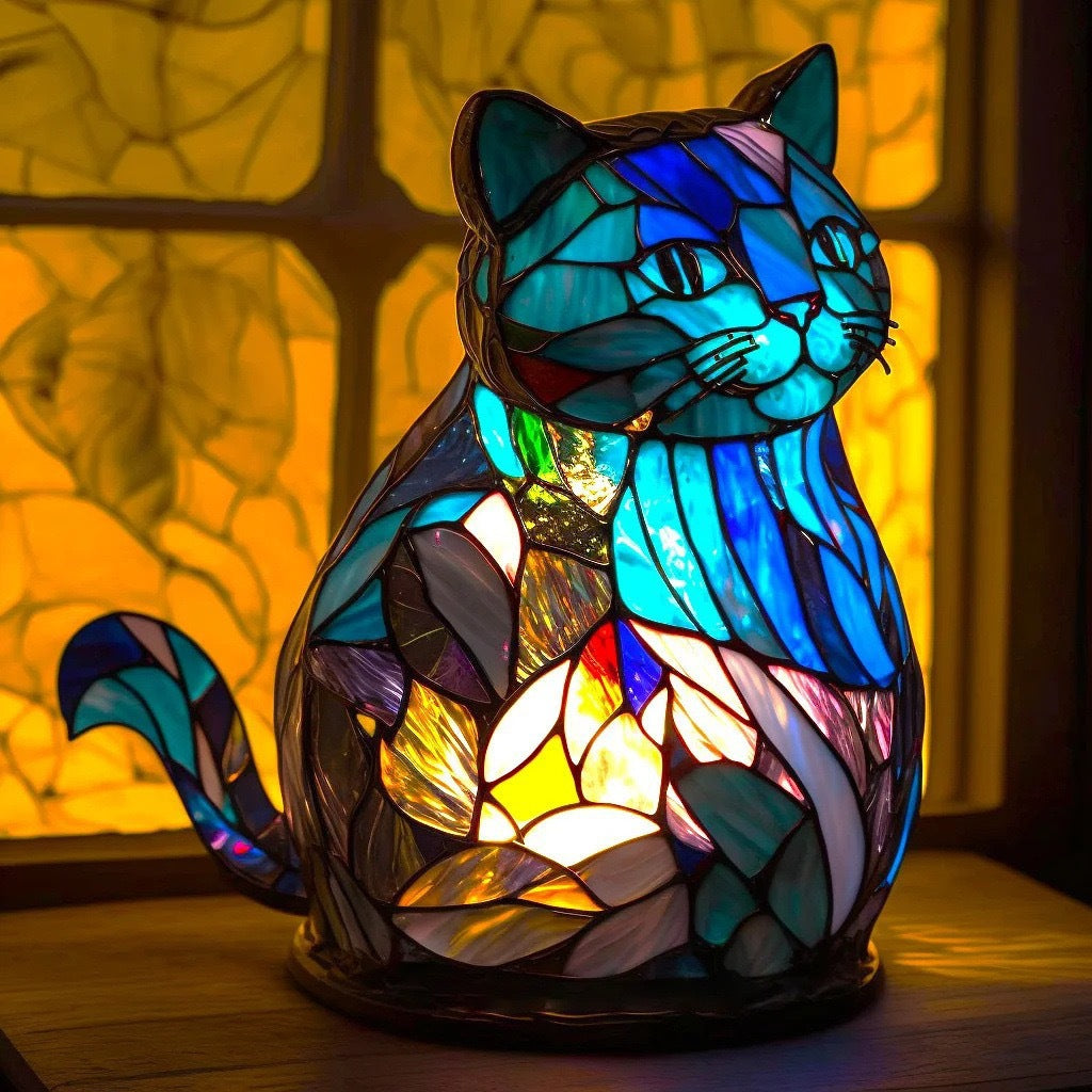 Mona – Lampă decorativă mozaic în formă de cățel