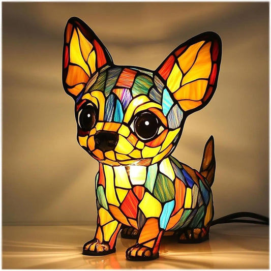 Fifi – Lampă decorativă mozaic în formă de cățel