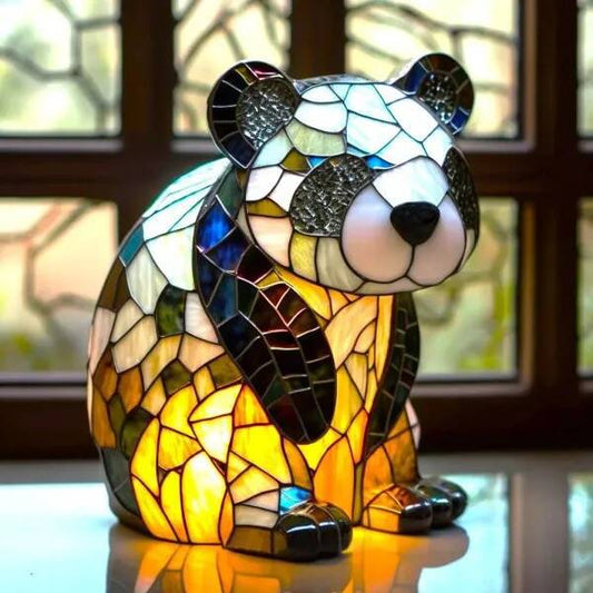 Lupi – Lampă decorativă mozaic în formă de cățel