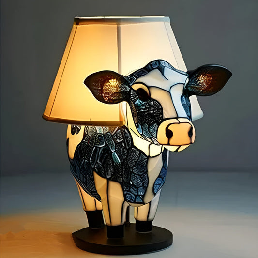 Azor – Lampă decorativă mozaic în formă de cățel
