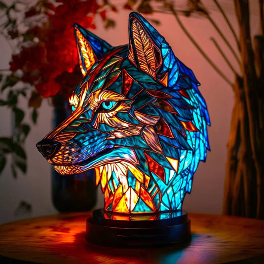 Miki – Lampă decorativă mozaic în formă de cățel