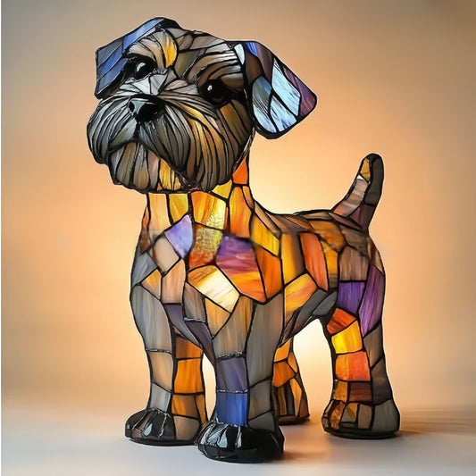 Tina – Lampă decorativă mozaic în formă de cățel