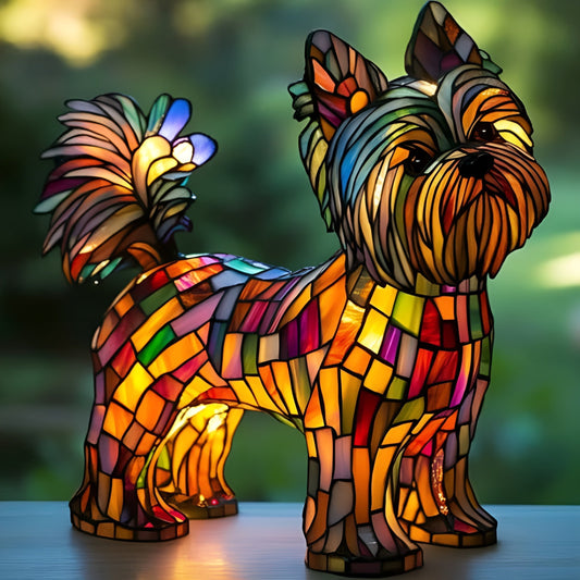 Kira – Lampă decorativă mozaic în formă de cățel