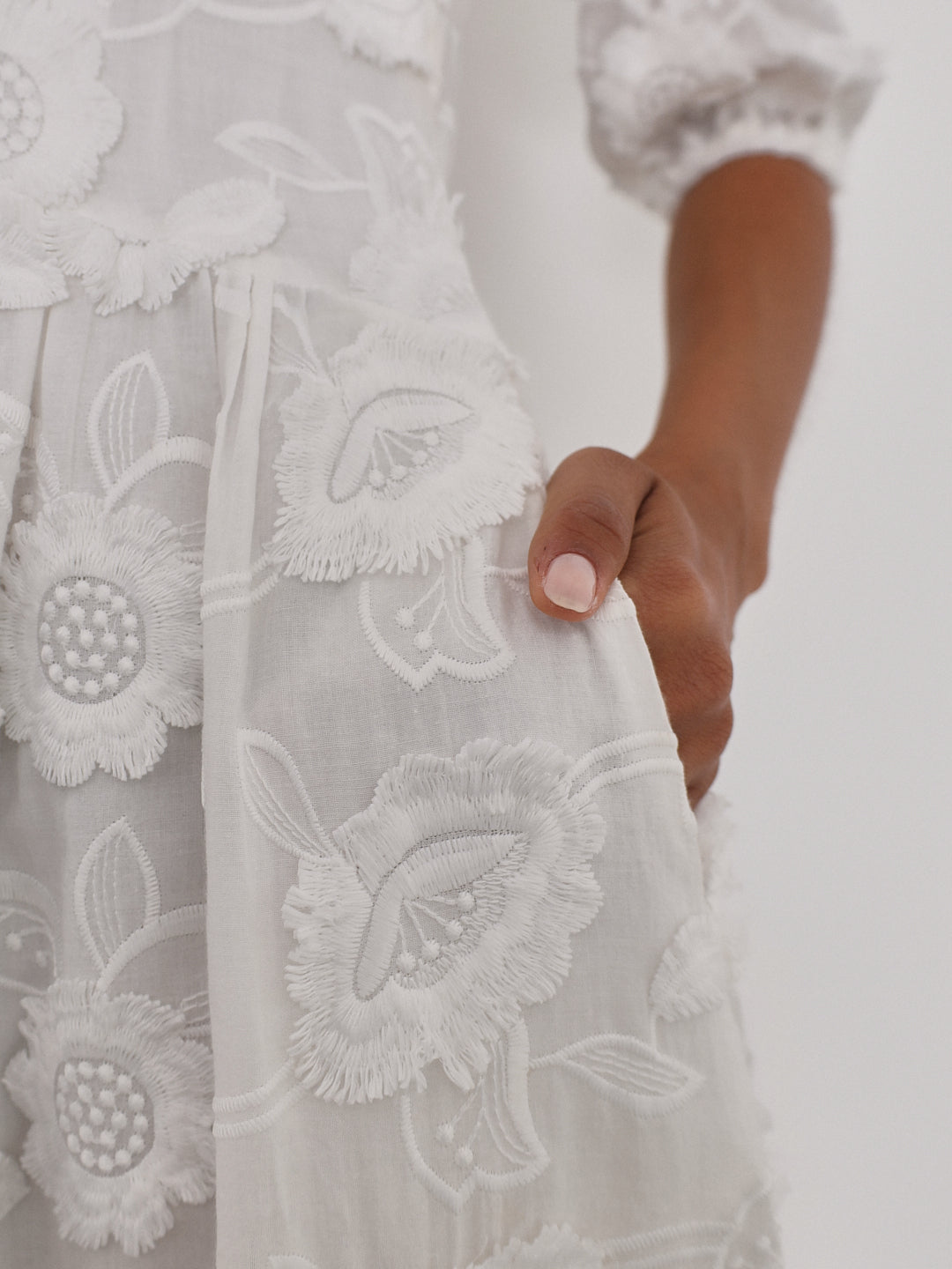 Beatriz - Rochie de vară brodată