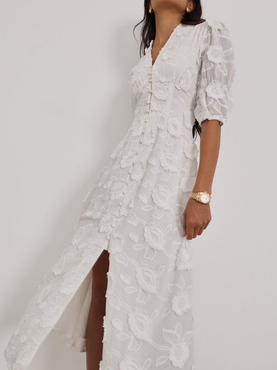Beatriz - Rochie de vară brodată