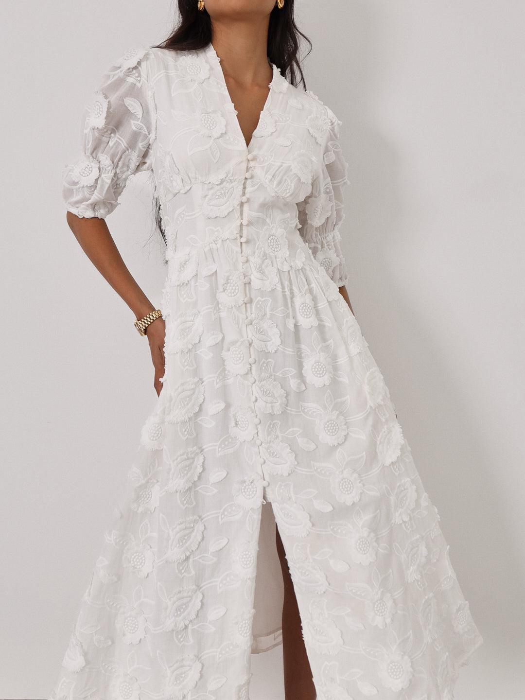 Beatriz - Rochie de vară brodată
