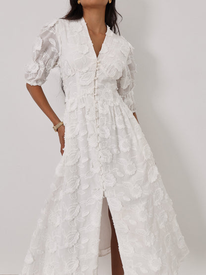 Beatriz - Rochie de vară brodată