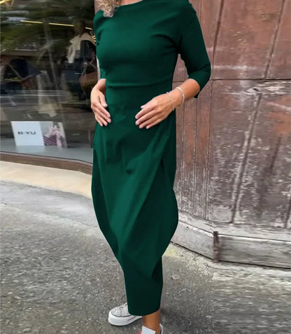 Cornelia – Rochie casual cu buzunare, confort și eleganță zilnică