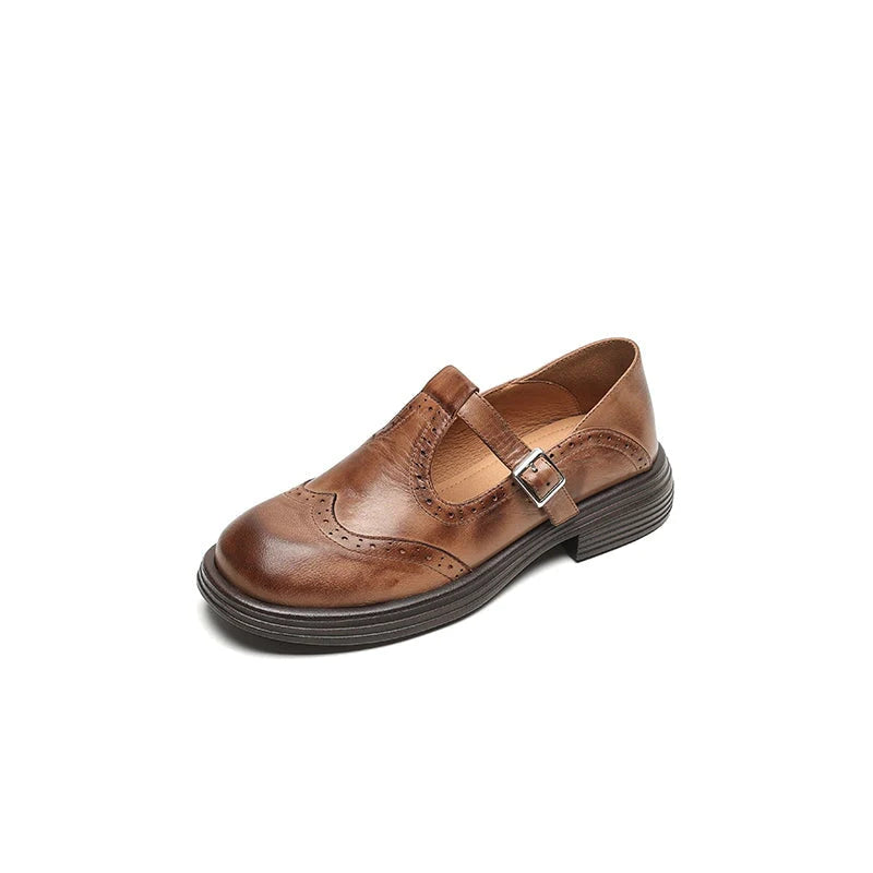 Charlotte - Mary Janes elegante din piele