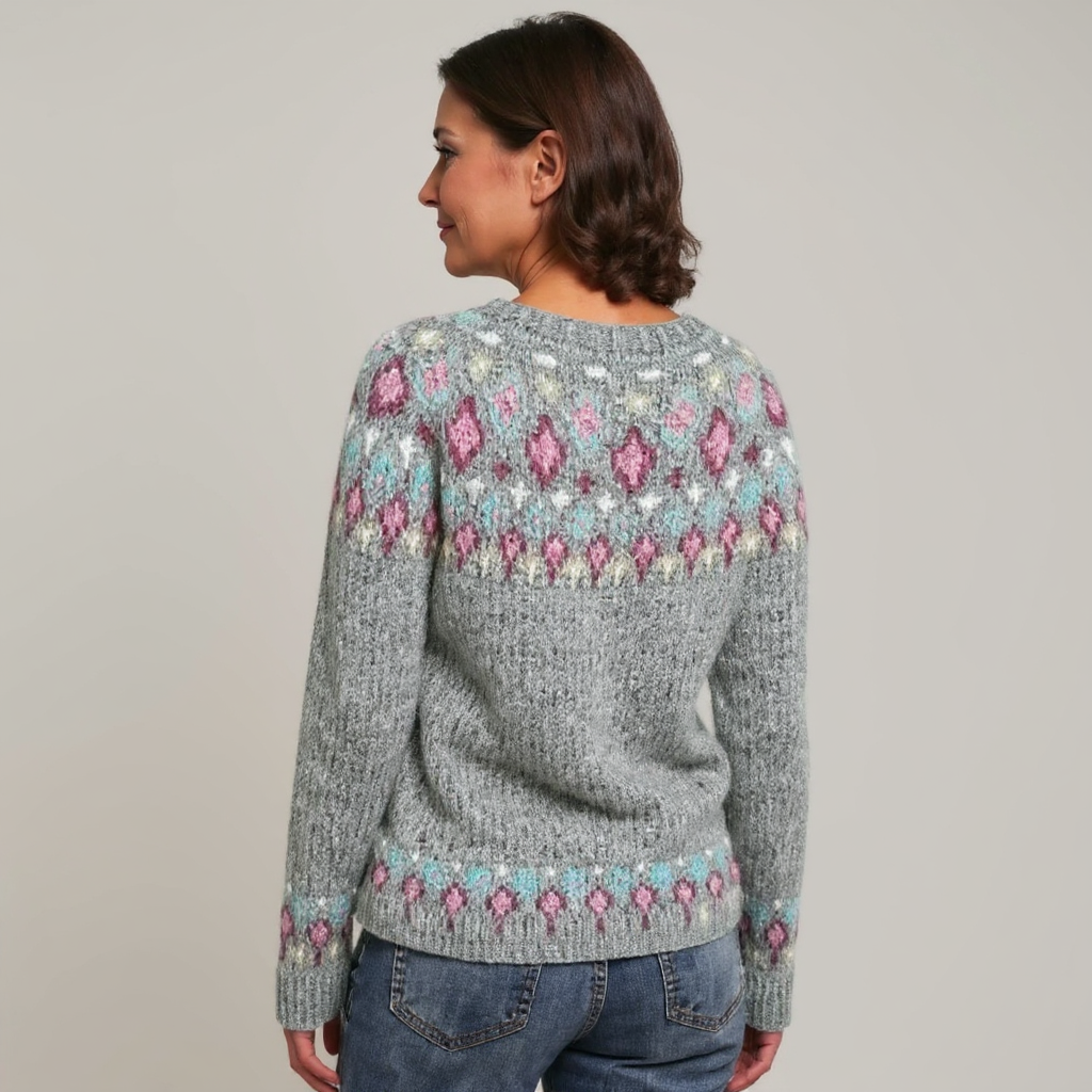 Mirela – Pulover islandez lucrat manual