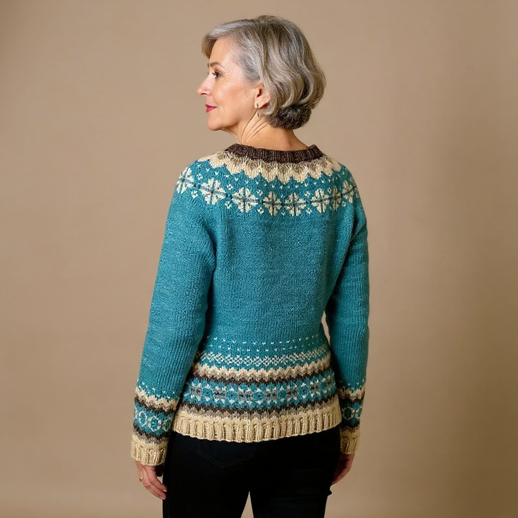 Florina – Pulover islandez lucrat manual