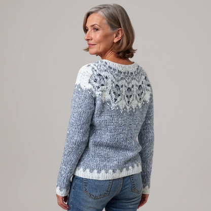 Corina – Pulover islandez lucrat manual