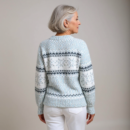 Monica – Pulover islandez lucrat manual