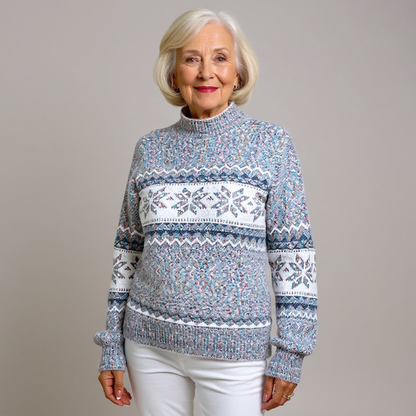 Monica – Pulover islandez lucrat manual