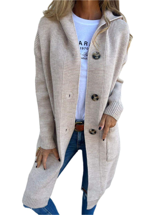 Tara – Cardigan lung și comod: eleganță și finețe absolută