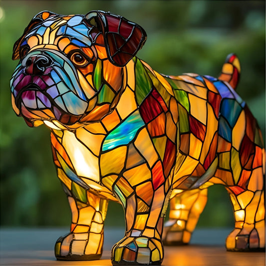 Mura – Lampă decorativă mozaic în formă de cățel