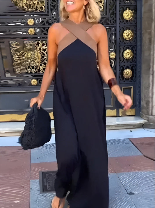 Delphine - Rochie cu decolteu în cruce